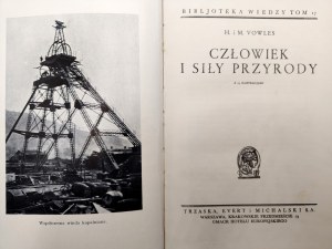 Vowles H. - Man and the forces of nature - with 25 illustrations, Warsaw ca. 1934