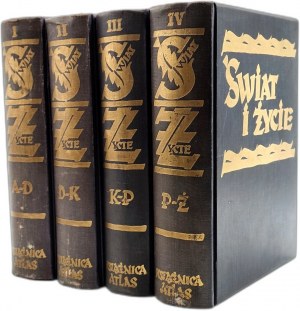 World and Life - An encyclopedic outline of contemporary knowledge and culture Volume I - IV, Warsaw 1933/1936