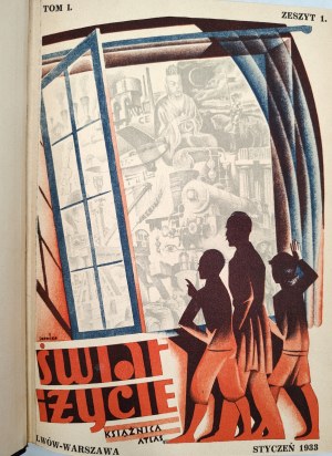 World and Life - An encyclopedic outline of contemporary knowledge and culture Volume I - IV, Warsaw 1933/1936
