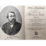 Dr. Wilhelm Medicus - Flora Niemiec - Ilustrowany atlas roślin, opisy roślin i instrukcje tworzenia zielników, Kaiserslautern ca. 1893 [ zioła, ziołolecznictwo]
