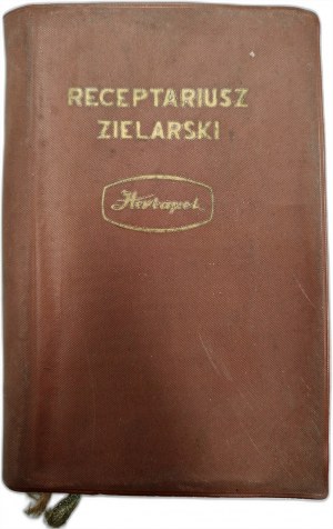 Receptariusz herbarski - HERBAPOL - Warsaw 1963 [ herbs, herbal medicine].