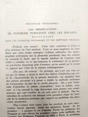 Collective work - pulmonary abscesses - a collection of articles from the early 20th century