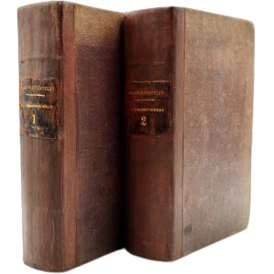 Parent - Duchatelet, - Prostytucja w mieście Paryżu - Tom I-II, Paryż 1857 [ oprawa sygnowana Krochmalski Introligator i Galanternik w Warszawie]
