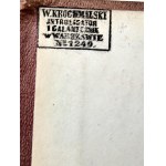 Parent - Duchatelet, - Prostytucja w mieście Paryżu - Tom I-II, Paryż 1857 [ oprawa sygnowana Krochmalski Introligator i Galanternik w Warszawie]