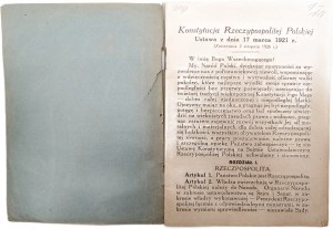 The Constitution of the Republic of Poland and the Law on Powers of Attorney, Poznań 1929