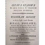 Ustawa Rządowa - Prawo uchwalone dnia 3 maja roku 1791 - reprint [ Konstytucja 3 maja ]