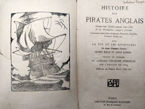 Mac Orlan - History of the English Pirates, Paris ca. 1920 [ pirates ].
