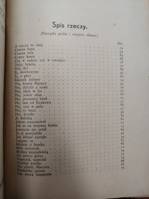 Hławiczka K. - 75 Polish March Songs for use by scout school youth and military training, Katowice 1935