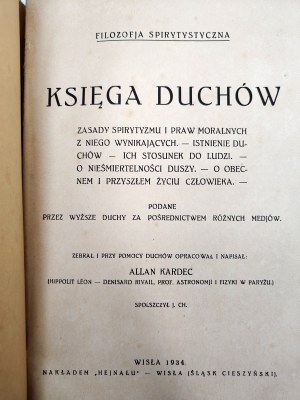 Kadrec Allan - The Book of Spirits, Spiritist Philosophy-Vistula 1936 [ spiritism].