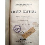 Karol baron du Prel, - Zagadka człowieka - wstęp do okultyzmu, przekład Wermiński Feliks, Warszawa 1897 [ okultyzm]