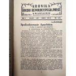 Chronicle of the Revolutionary Movement in Poland - organ of stow. B. political prisoners, January March 1939 [ quarterly, ed, Krzeslawski, Próchniak ].