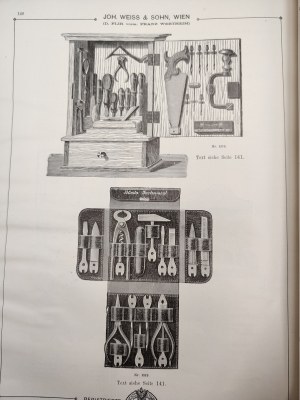 Weiss & Sohn - Catalogue of carpentry machines and tools - Vienna 1913 [ carpentry, bookbinding, tools ].