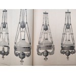 Katalog firmy Ditmar Brunner - Lampy naftowe, żyrandole, klosze, lampy wiszące, stojące, kinkiety - rok 1921 - Wiedeń
