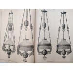 Katalog firmy Ditmar Brunner - Lampy naftowe, żyrandole, klosze, lampy wiszące, stojące, kinkiety - rok 1921 - Wiedeń