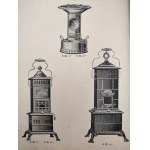 Katalog firmy Ditmar Brunner - Lampy naftowe, żyrandole, klosze, lampy wiszące, stojące, kinkiety - rok 1921 - Wiedeń
