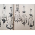 Katalog firmy Ditmar Brunner - Lampy naftowe, żyrandole, klosze, lampy wiszące, stojące, kinkiety - rok 1921 - Wiedeń