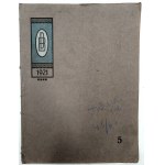 Katalog firmy Ditmar Brunner - Lampy naftowe, żyrandole, klosze, lampy wiszące, stojące, kinkiety - rok 1921 - Wiedeń