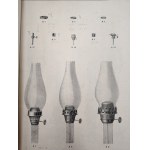 Katalog firmy Ditmar Brunner - Lampy naftowe, żyrandole, klosze, lampy wiszące, stojące, kinkiety - rok 1921 - Wiedeń