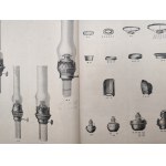 Katalog firmy Ditmar Brunner - Lampy naftowe, żyrandole, klosze, lampy wiszące, stojące, kinkiety - rok 1921 - Wiedeń