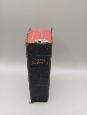 [Compiled by Fr. G. Lefebvre Benedictine] Roman Missal with the addition of the Vespers services. St. Andrew's Abbey Bruges 1931