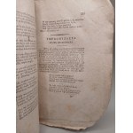 [Adam Mickiewicz - PIERWODRUK. Improwizacya. Aleksander Mickiewicz- Prawo rzymskie a prawodawstwo polskie i litewskie] Dziennik Warszawski. tom I nr 4. Warszawa 1825.