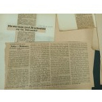 MICKIEWICZ OTRUTY!!! SENSACJA! Zbiór artykułów z gazet II Rzeczypospolitej, dotyczących okoliczności śmierci poety. UNIKAT! [IKC, Głos Narodu, Czas, Kurier warszawski, Naprzód, Boy, Wasilewski, Feldman,Bruchnalski i inni][ze zbiorów Justyna Sokulskiego]