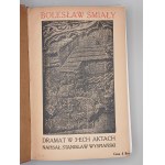 STANISŁAW WYSPIAŃSKI. BOLESŁAW ŚMIAŁY. KLĄTWA. WIERSZE FRAGMENTY DRAMATYCZNE/UWAGI [I WYDANIE]. WSPÓŁOPRAWNE. ZACHOWANE WYDAWNICZE OKŁADKI BROSZUROWE.