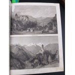 KSIĘGA ŚWIATA - WIADOMOŚCI Z DZIEDZINY NAUK PRZYRODNICZYCH, STORYI KRAJÓW I LUDÓW,[...]PODRÓŻE, OPISY CIEKAWYCH MIEJSCOWOŚCI. WÓD SŁYNNIEJSZYCH [...] WARSZAWA 1852 część pierwsza i druga.