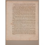 [SEJM WIELKI] GAZETA WARSZAWSKA 1789 rok. nr. 78. SESSYA SEYMOWA CLXII i CLXIII. [REWOLUCJA FRANCUSKA]