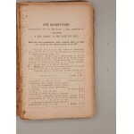 ALEKSANDER NOWOLECKI. WYKAZ ULIC, PLACÓW, KOŚCIOŁÓW i DOMÓW MIASTA KRAKOWA I PODGÓRZA wraz z nazwiskami właścicieli [...] KRAKÓW 1878 [RZADKIE]