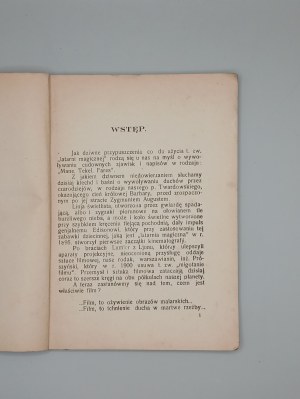 WILHELM WOJTUSIAK. HOW TO WRITE A MOVIE SCRIPT [SILENT FILM!!!]. LVIV 1923 [RARE].