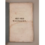 PAULINA KRAKÓW [KRAKOWOWA] OBRAZY I OBRAZKI WARSZAWY. WARSZAWA 1848