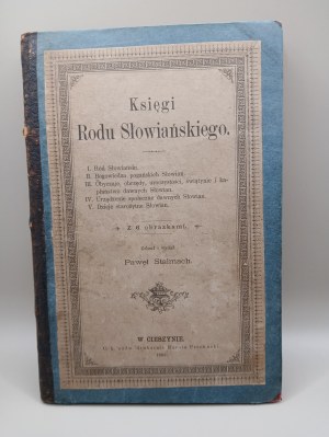 Paul Stalmach. Books of the Slavic Family. Cieszyn 1889