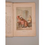 [ELEMENTARZ][Klementyna Hoffmanowa] WIĄZANIE HELENKI. KSIĄŻECZKA DLA MAŁYCH DZIECI UCZĄCYCH SIĘ CZYTAĆ. WARSZAWA 1872. 8 KOLOROWYCH TABLIC W LITOGRAFII ! [BARDZO RZADKIE]