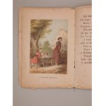 [ELEMENTARZ][Klementyna Hoffmanowa] WIĄZANIE HELENKI. KSIĄŻECZKA DLA MAŁYCH DZIECI UCZĄCYCH SIĘ CZYTAĆ. WARSZAWA 1872. 8 KOLOROWYCH TABLIC W LITOGRAFII ! [BARDZO RZADKIE]