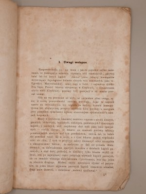 ANTONI KACZKOWSKI. ON THE USE OF THE PAIR BATH BY Dr. Antoni Kaczkowski, a homeopath practicing in Lviv. Lviv 1861 [RARE].