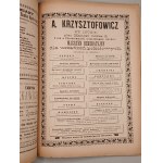 MUZA - KALENDARZ TEATRALNY ILUSTROWANY. LWÓW 1893 [dział informacyjny - przewodnik lwowski i galicyjski]