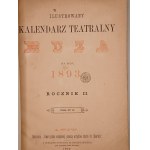 MUZA - KALENDARZ TEATRALNY ILUSTROWANY. LWÓW 1893 [dział informacyjny - przewodnik lwowski i galicyjski]