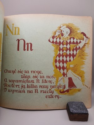 [PRIMER] K. PASKOWSKI. A-B-C read I want. [1948][VERY RARE].
