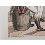 KARYKATURA ANTYNAPOLEOŃSKA. KONCERT LIPSKI - POCZĄTEK KOŃCA !!! ok. 1813-1814 rok!