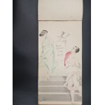 DUŻY, PAMIĄTKOWY ALBUM DLA DYREKTORA XI GIMNAZJUM im. Jana i Andrzeja Śniadeckich we LWOWIE - WŁADYSŁAWA PROBULSKIEGO W DNIU IMIENIN1930 ROK. UNIKAT!