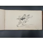 DUŻY, PAMIĄTKOWY ALBUM DLA DYREKTORA XI GIMNAZJUM im. Jana i Andrzeja Śniadeckich we LWOWIE - WŁADYSŁAWA PROBULSKIEGO W DNIU IMIENIN1930 ROK. UNIKAT!