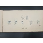 DUŻY, PAMIĄTKOWY ALBUM DLA DYREKTORA XI GIMNAZJUM im. Jana i Andrzeja Śniadeckich we LWOWIE - WŁADYSŁAWA PROBULSKIEGO W DNIU IMIENIN1930 ROK. UNIKAT!