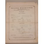 WIECZOREK MICKIEWICZOWSKI. PARYŻ 1882. Na rzecz pomnika Mickiewicza w Krakowie. PROGRAM [DRUK ULOTNY,RZADKIE]