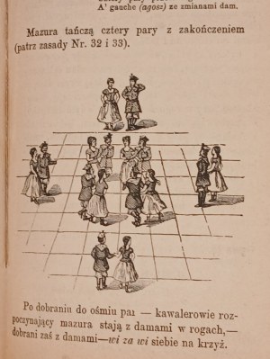 KAROL MESTENHAUSER. 100 MAZURKA FIGURES [...] WITH AN OBEREK ADDED. WARSAW 1880 [from the book collection of Karol Pląskowski-landowner, owner of the brewery in Głodów].