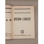 FIODOR DOSTOJEWSKI. BIEDNI LUDZIE. WARSZAWA 1929