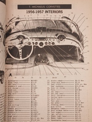 CORVETTE CATALOG [ca.1972] Napoleon, Ohio