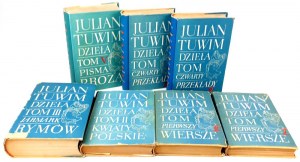 TUWIM- WORKS 7 vols.[complete], wrappers, nice pieces