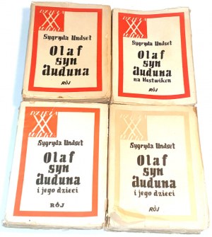 UNDSET - OLAF SON OF AUDUNA issue 1 [complete in 4 volumes].