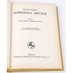 DEFOE - PRZYPADKI ROBINZONA KRUZOE wyd. 1937 stan